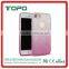 Luxury Ultra thin Flash Powder Bling glitter powder tpu gradient phone case for iphone 7 plus case