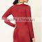 Long Sleeve Sexy Side Split design Women tops 2016 ,Images Of Ladies Casual tops