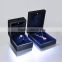 High Quality leatherette paper LED Jewelry box Birthday gift boxes
