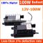 Factory supply best selling car accessories HID Ballast 100W for auto headlight driving light and work light