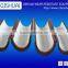alumina ceramic corundum pipe/tube for thermocouple