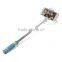 Cable Selfie Mini Monopod, Small Monopod With Cable, Factory Price, Low Price