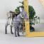 Factory hot-sale blue donkey plush hand puppet