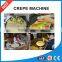 low cost & high profit !!Crepe making machine/pancake maker with good quality