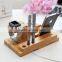 wooden phone stand holder