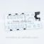 Waterproof over-molding PET sheet silicon rubber keypad with silkscreen printing for mobile phone