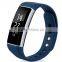New Arrival Waterproof Heart Bracelet 0.91" Touch OLED Screen Bluetooth Sport Fitness Tracker With Call SMS Reminder