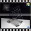 Modern clear acrylic serving hand cart with 4 wheels acrylic trolley coffee table