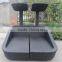 2016 New Design Hetel Poolside Day Bed Outdoor Rattan Sun Bed