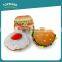 Toprank Decorative Throw Pillow Stuffed Home Decor Couch Chair Cushion 3D Printing Egg Hamburger Sofa Decorative Cushion