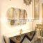 Antique Gold Starburst Decorative Mirror Wall Hanging