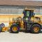 2ton multi-function loader for sale low price top quality snow clear machine