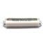 1.5" X 3/8" Rectangle W/White Rolle, Rectangle Metal Loop W/Roller, Metal Loop with Roller