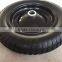 13x3 Flat free wheel 3.00-8 of wheelbarrow