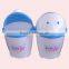 Penguin Shape Table Paper Towel Plastic Trash Bin