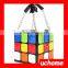 UCHOME New Design Squared Pu European Style Handbag For Women, Fashion Magic Cube Tote Bag