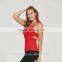 Wholesale Custom Made Girls Casual Fancy Yoga Stringer Tank Top Running Gym Singlets