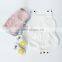 Casual Newborn Baby Girls Wholesale Pure colour Worsted Sweater Romper