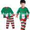 Cheap Wholesale Fashion Nightwear Cotton Kids Christmas Pajama sets