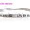 Diy small charm bangle custom name logo bangle women twist daily wear bangles
