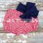 New born baby clothes wholesale little girl summer clothing bloomer set