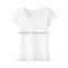 100% Cotton Custom Plain No logo v-neck T-shirt