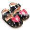Heart Design Leather Baby Shoes, Leather Sandals for Baby