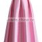 2016 Guangzhou Shandao New Fashion Design Women Summer Party Wear Pink A Line Ruffle Satin Long Skirts