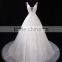 2017 Wholesale Sweetheart Sleeveless Lace Wedding Dresses Beaded V-neck Nackline Mermaid Lace wedding dress F13001