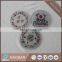 Sublimation blank tempered glass coasters, square corner includes bumpons.