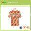 2015 Flower series reserved 100% polyester wholesale Customize heat transfer printing t-shirts