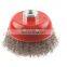 SAR Red ZIP wheel twist knot wire brush grinder rust & paint remover.