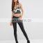  Trending New Fashion Sexy Girls Top Design, Kendall and Kylie Paneled Long Sleeve Crop Top with Black or White Lace
