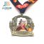 direct sell night run marathon cut out logos custom sports medal trophy