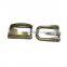 Hot Sale Volume Produce 2 Prong Women Tri-Glide Adjustable Double Needle Belt Buckle