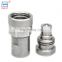 screw type quick couplings hydraulic connectors high pressure thread lock connect coupler