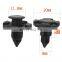 100pcs Plastic Rivet Fastener Mud Flaps Bumper Fender Push Clips 8mm for Nissan