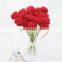 Yarncrafts Crocheted Roses Artificial Bouquet Indor Decoration Crocheted Handmade Flower