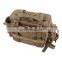 Heavy Duty Camo Oxford Carrier Fishing Bag With Shoulder Strap And Water Bottle Holder