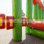 Jungle Theme Inflatable Horse Eerby Running Race Track Games For Events