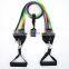 11pcs Exercise Sports Latex Fitness Handles Training Resistance Tubes Set