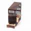 Painted color burnt solid paulownia wood tea booth, small cheap wooden tea wagon                        
                                                Quality Choice