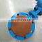 Floating Type Flange End Triple eccentricity CS Carbon Steel Butterfly Valve With Worm Gear