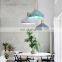 China Factory Manufacture Macaroon pendant lamp Wood Hanging lights