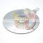 Mirror Glass Charger Plates With Decorative Beads Around