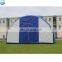 Outdoor Inflatable Paintball Tent For Bunker Sport Games , Blue Inflatable Wedding House Tent