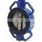 Bundor 3 inch DN50 PN16 worm gear wafer butterfly valve low price