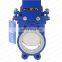 Bundor class150 DN100 WCB wafer type knife gate valve manufacturer