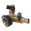 Brass high pressure water meter tank hose connector