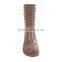 Beautiful hedgehog shoes woman knee high platform wellington rain boots